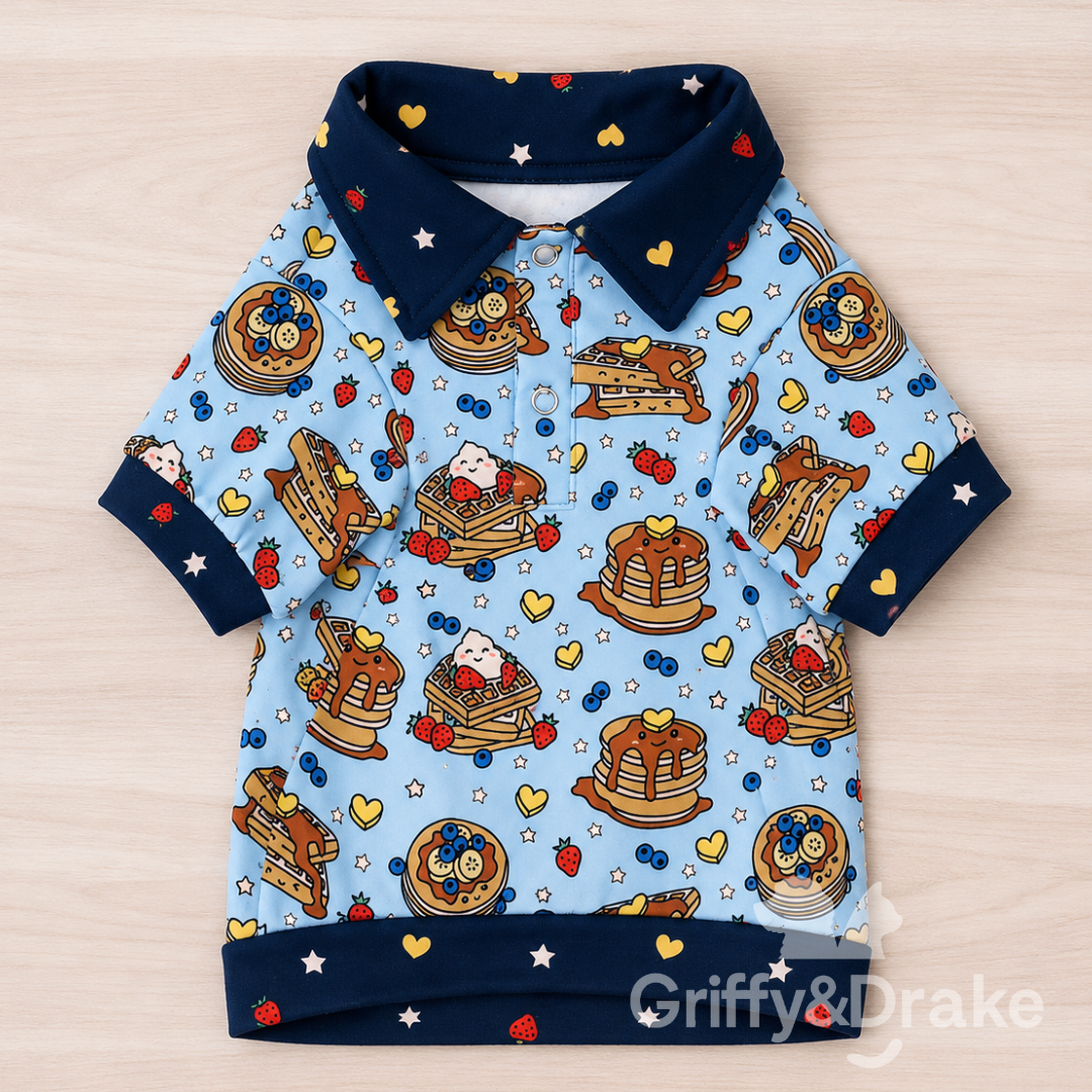 Brunch Buddies Collar Shirt