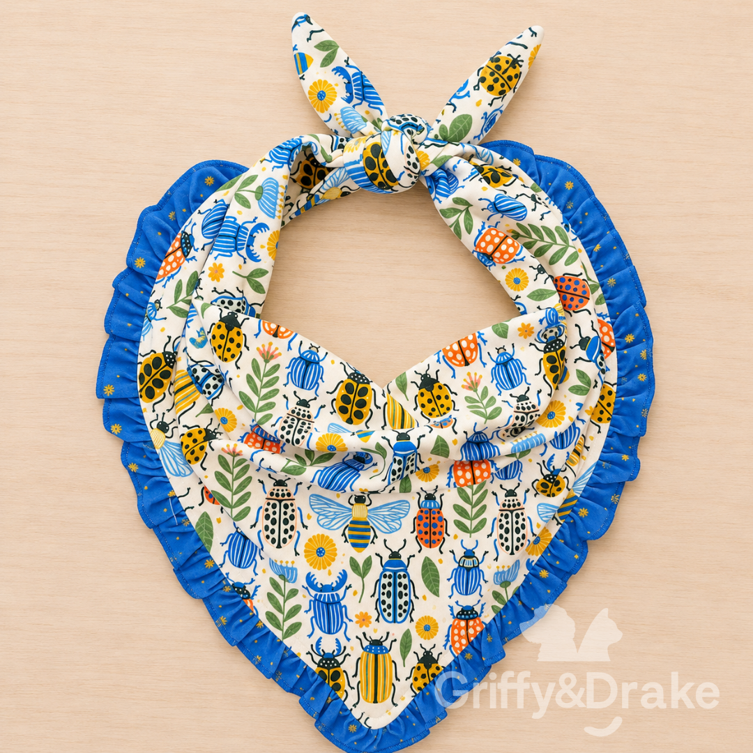 Buggin Around Ruffle Bandana