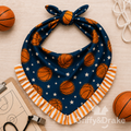 Courtside Cuties Ruffle Bandana