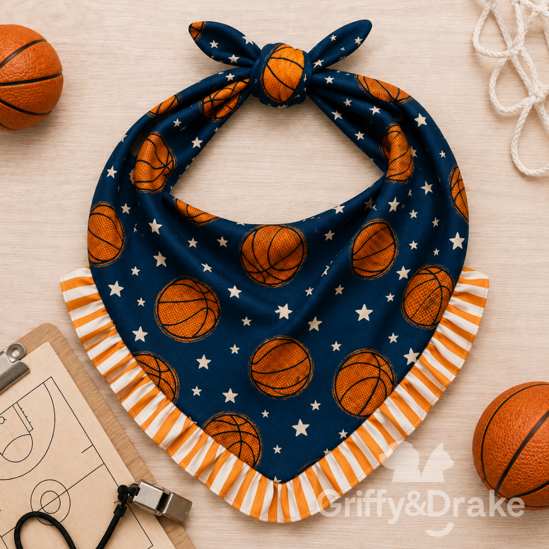 Courtside Cuties Ruffle Bandana