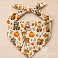 Fall Forest Friends Bandana