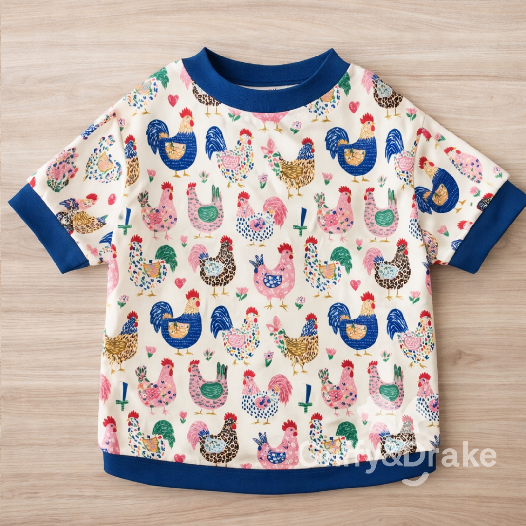 Fancy Flock Simple Shirt