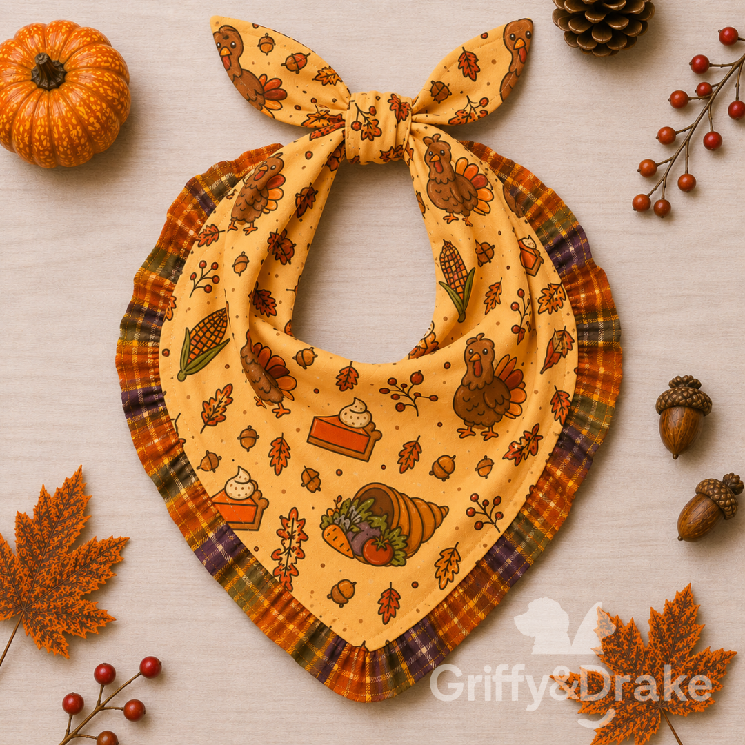 Feast Mode Ruffle Bandana
