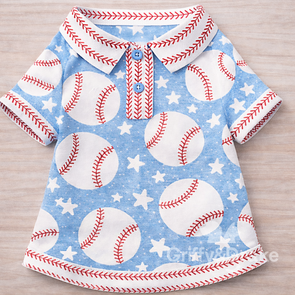 Homerun Heroes Collar Shirt