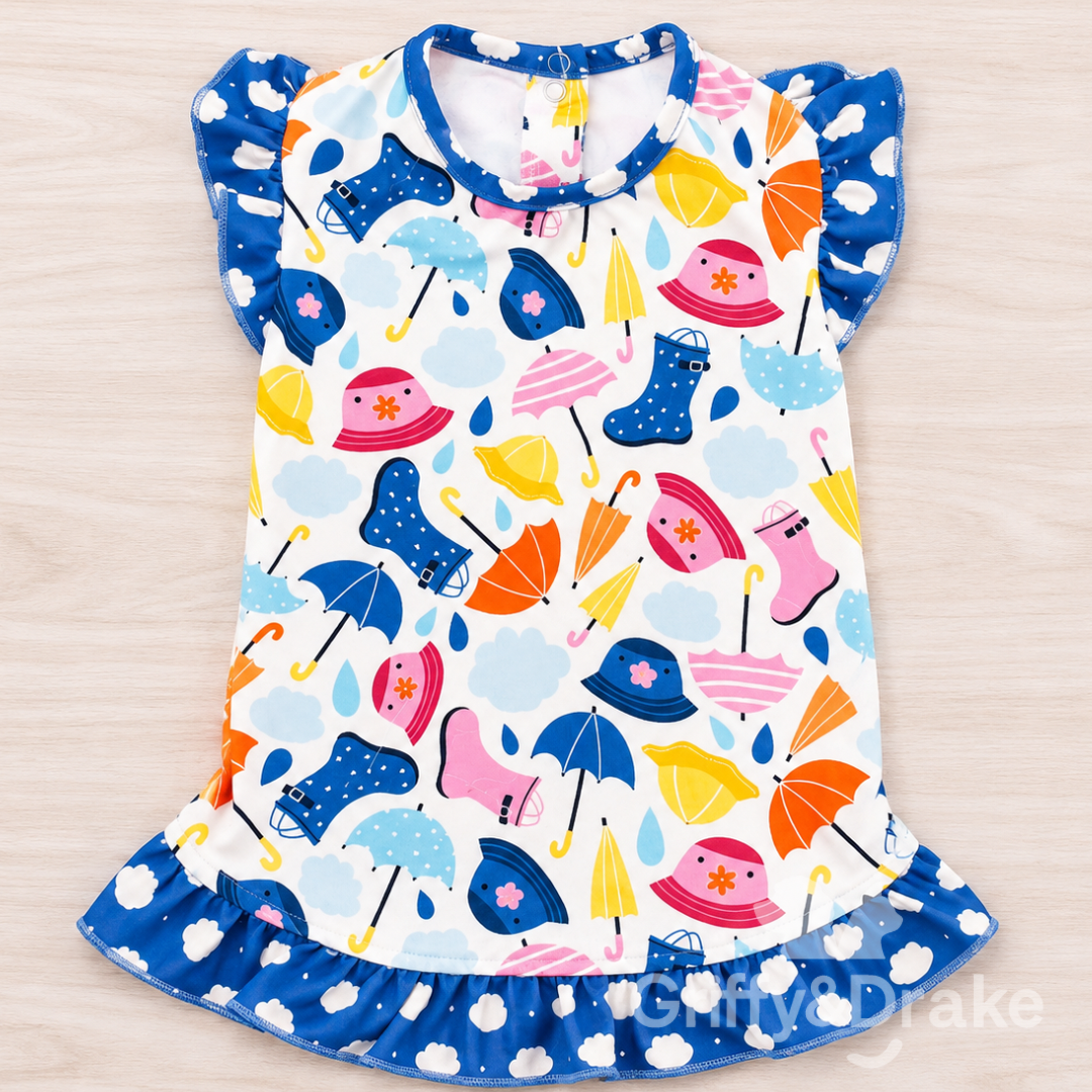 Paws for Puddles Ruffle Shirt