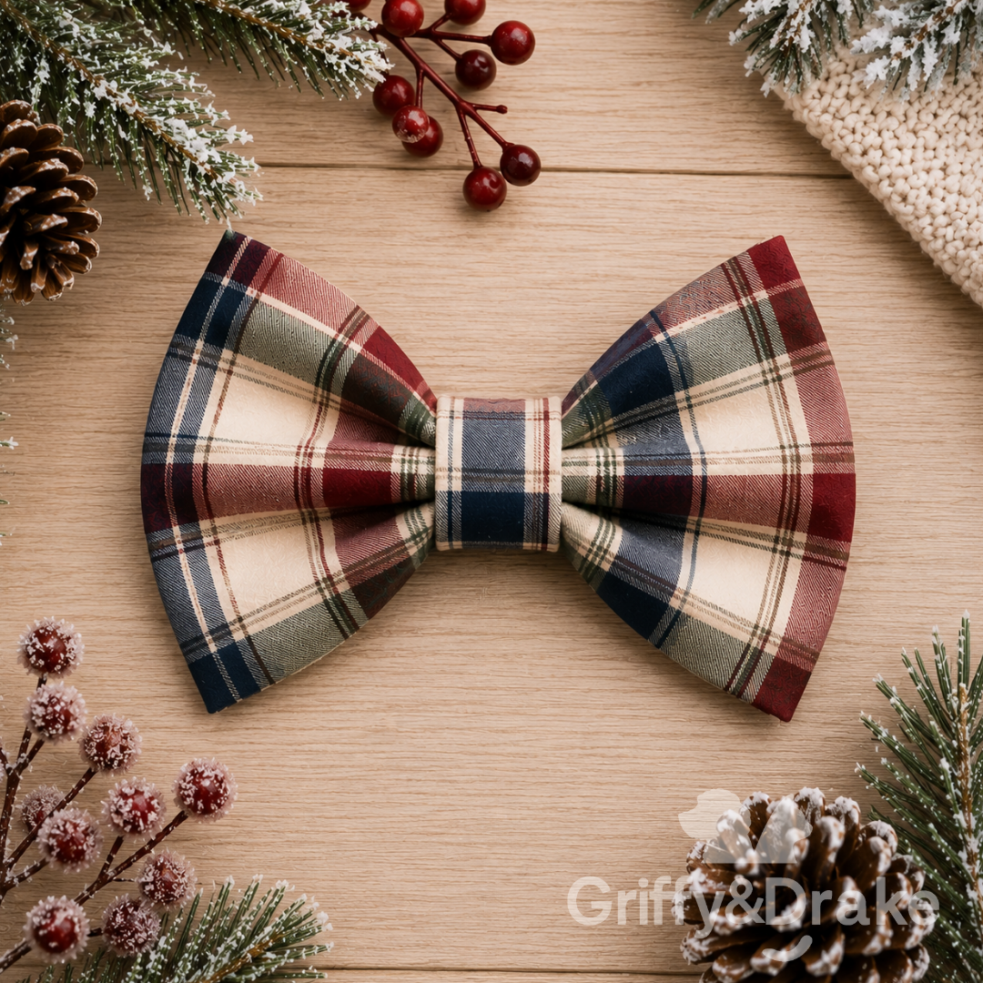 Simple Seasons Bow Tie – Plaid