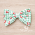 Strawberry Picnic Bow Tie