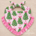 Sugar Spruce Ruffle Bandana