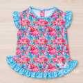 Summer Garden Ruffle Shirt