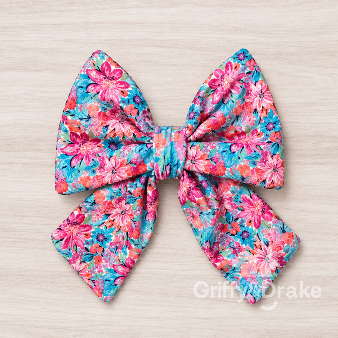 Summer Garden Sailor Bow