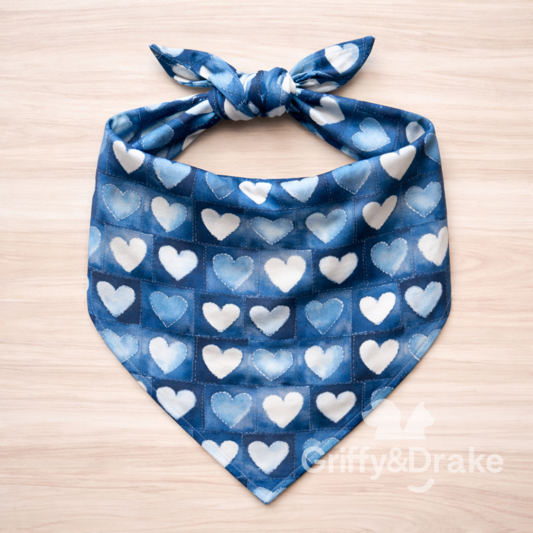 Denim Love Bandana