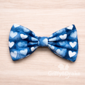 Denim Love Bow Tie