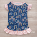 Twilight Rainbow Ruffle Shirt